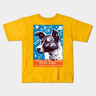 Laika the Space Dog Kids T-Shirt